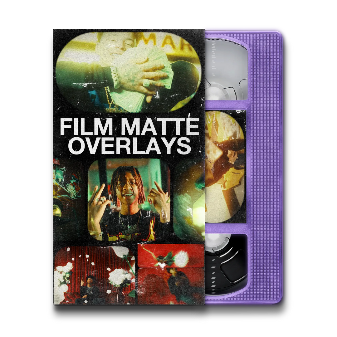 FILM MATTE OVERLAYS TINY TAPES