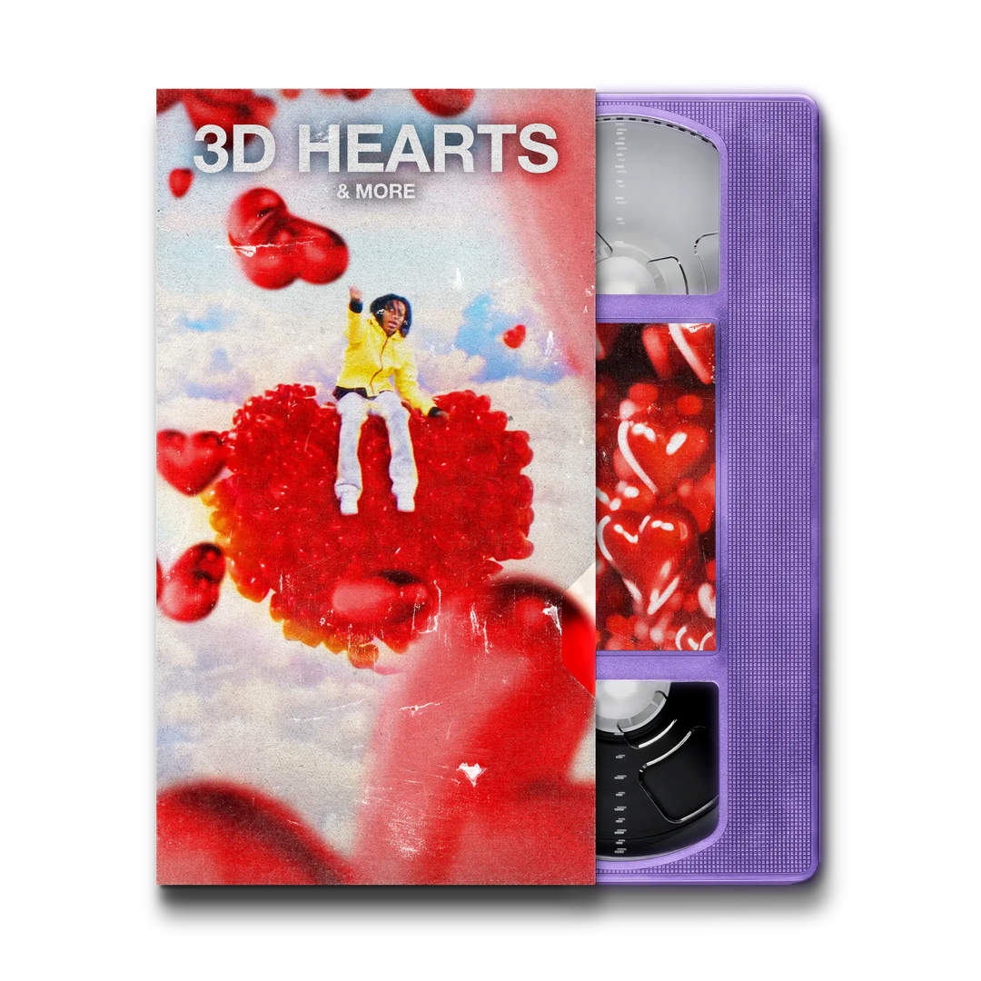 3D HEARTS (vortex's & more) TINY TAPES