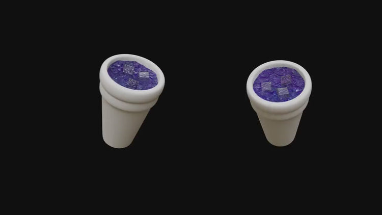 Double cup 3D overlay