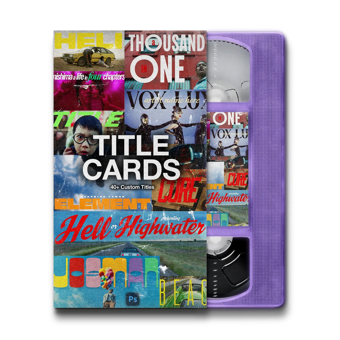 TITLE CARDS TINY TAPES