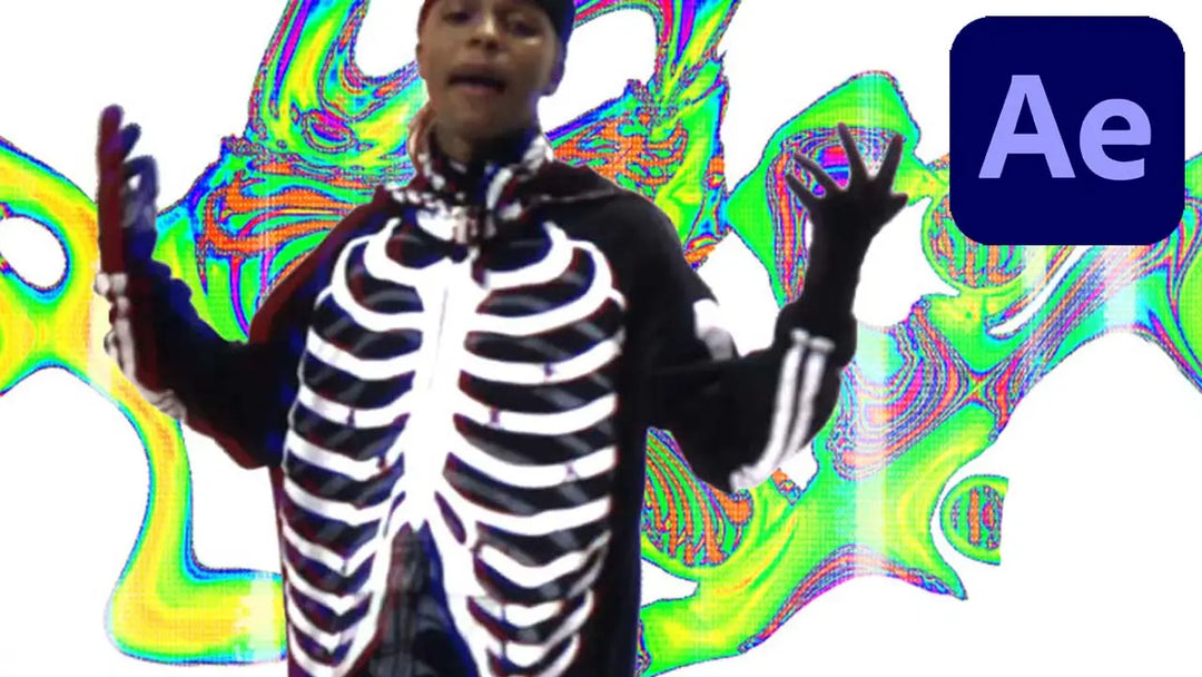 CRAZY COLORFUL LIQUID WARP EFFECT PROJECT FILE TINY TAPES