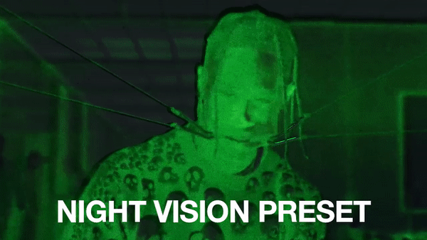NIGHT VISION PRESETS TINY TAPES